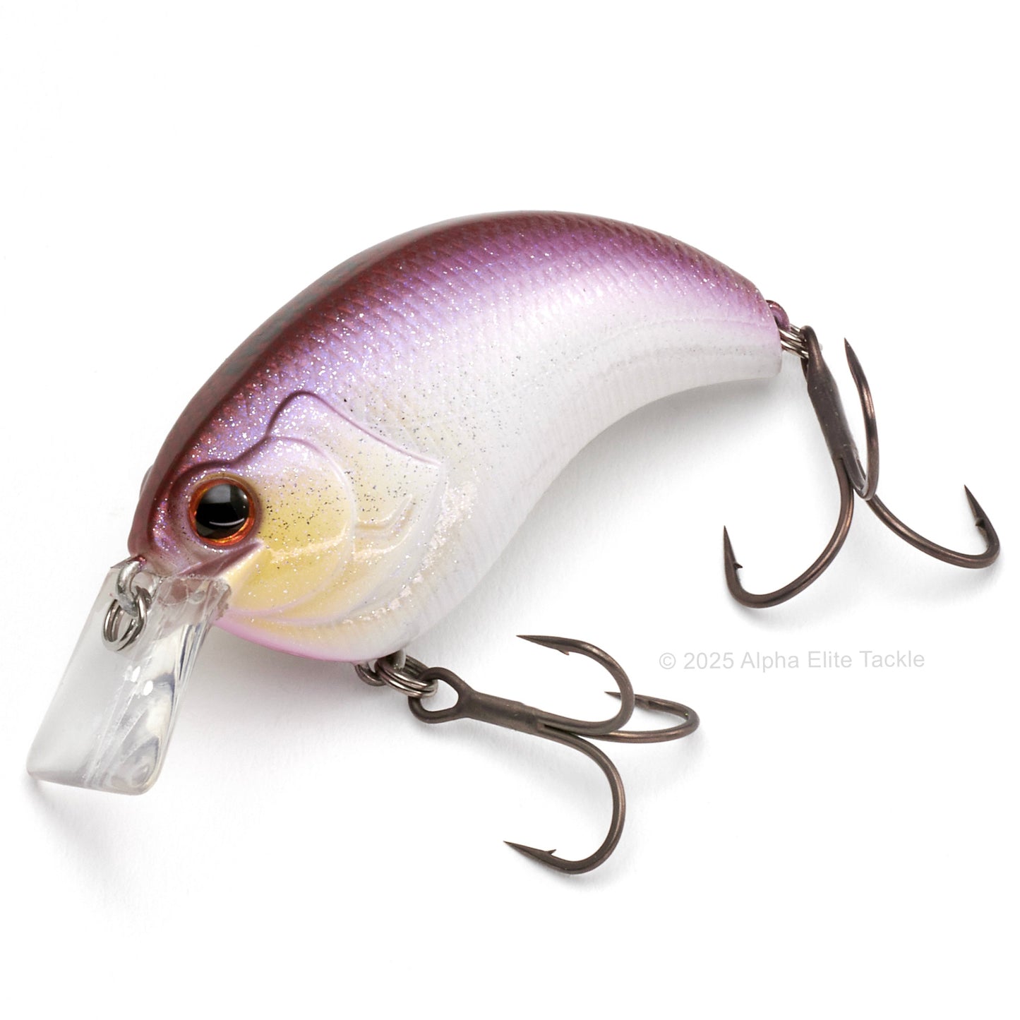 Deps Evoke 2.0 Squarebill Crankbait in the color Muddy Wakasagi on a white background