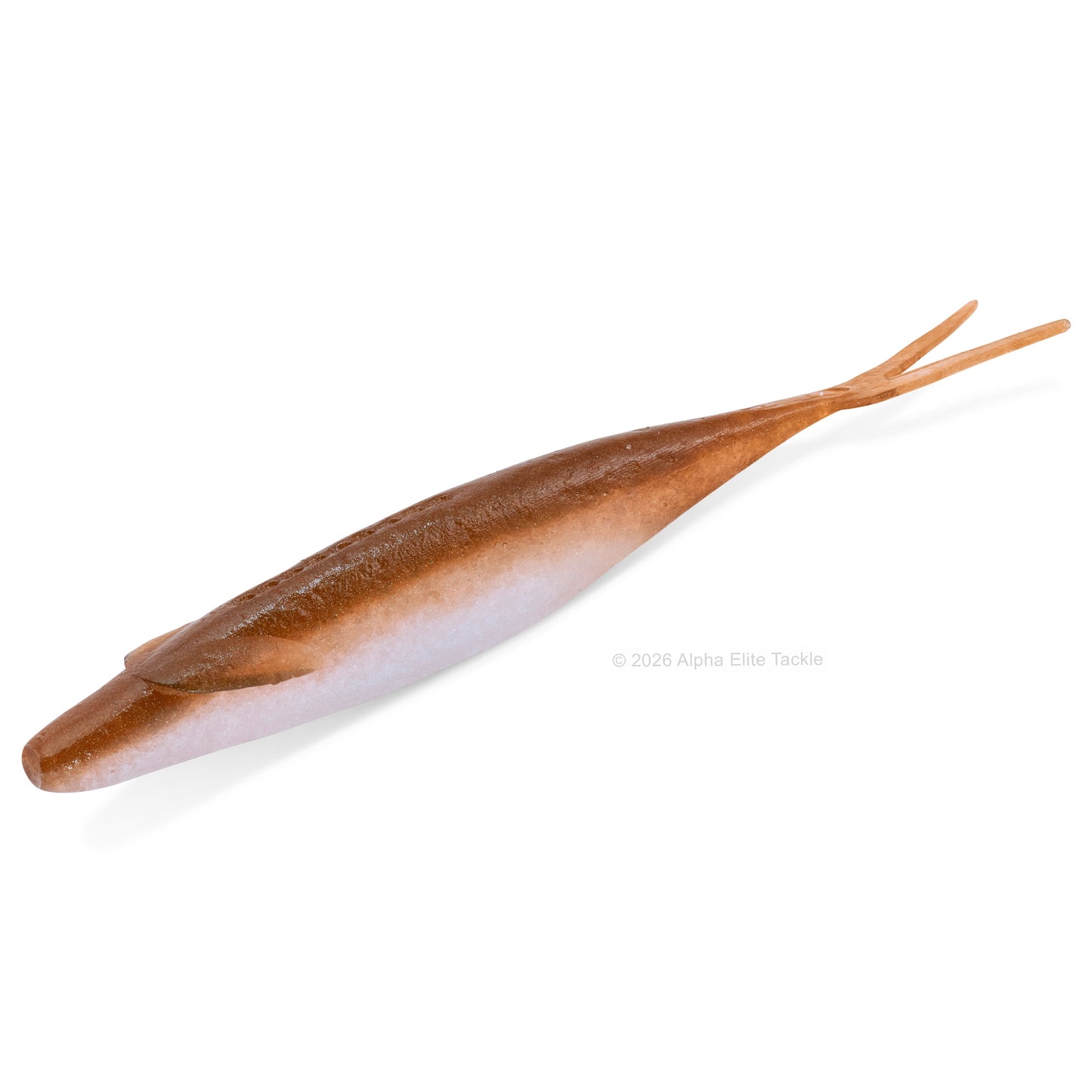 Deps Sakamata Shad in the color RR Wakasagi #161 on a white backgound