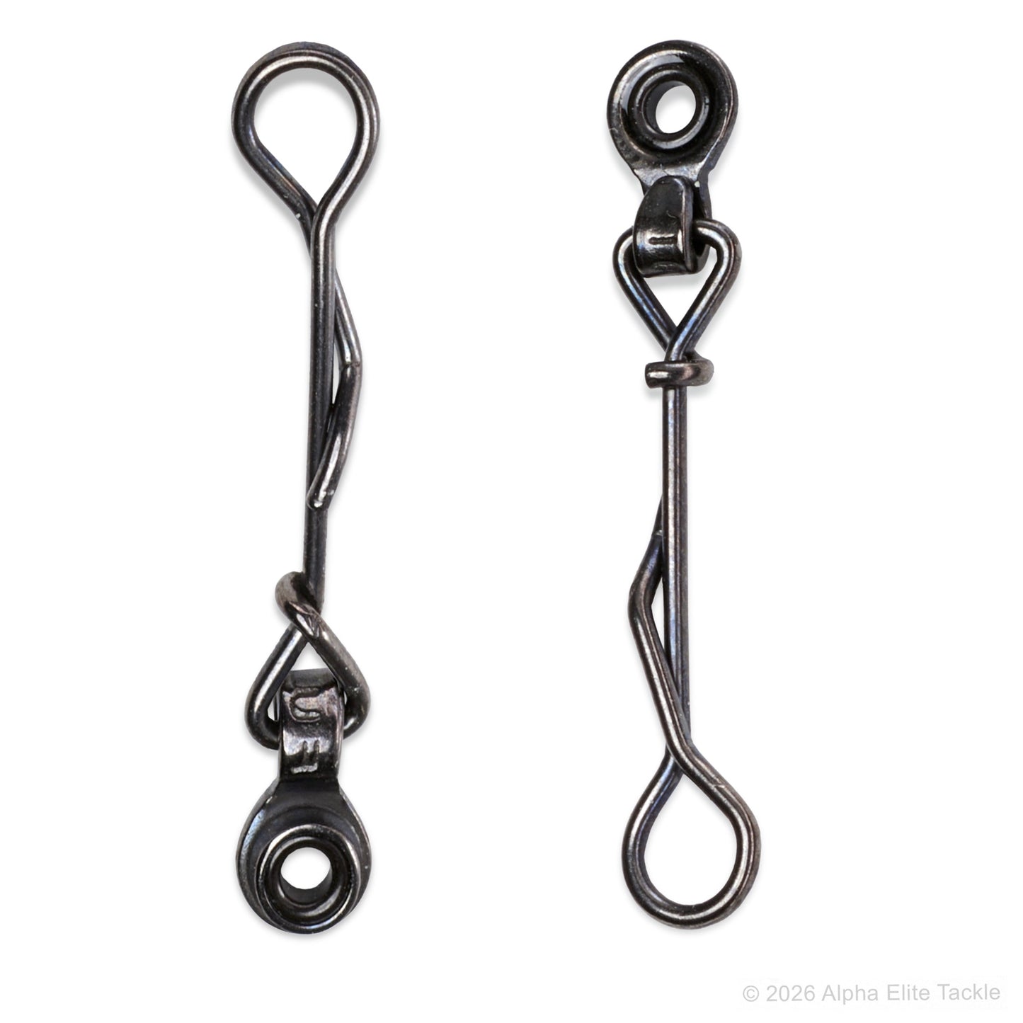 Two Fuji Free Rig Ceramic Ring Snap in the model LLSM-NOR2.5 on a white background.