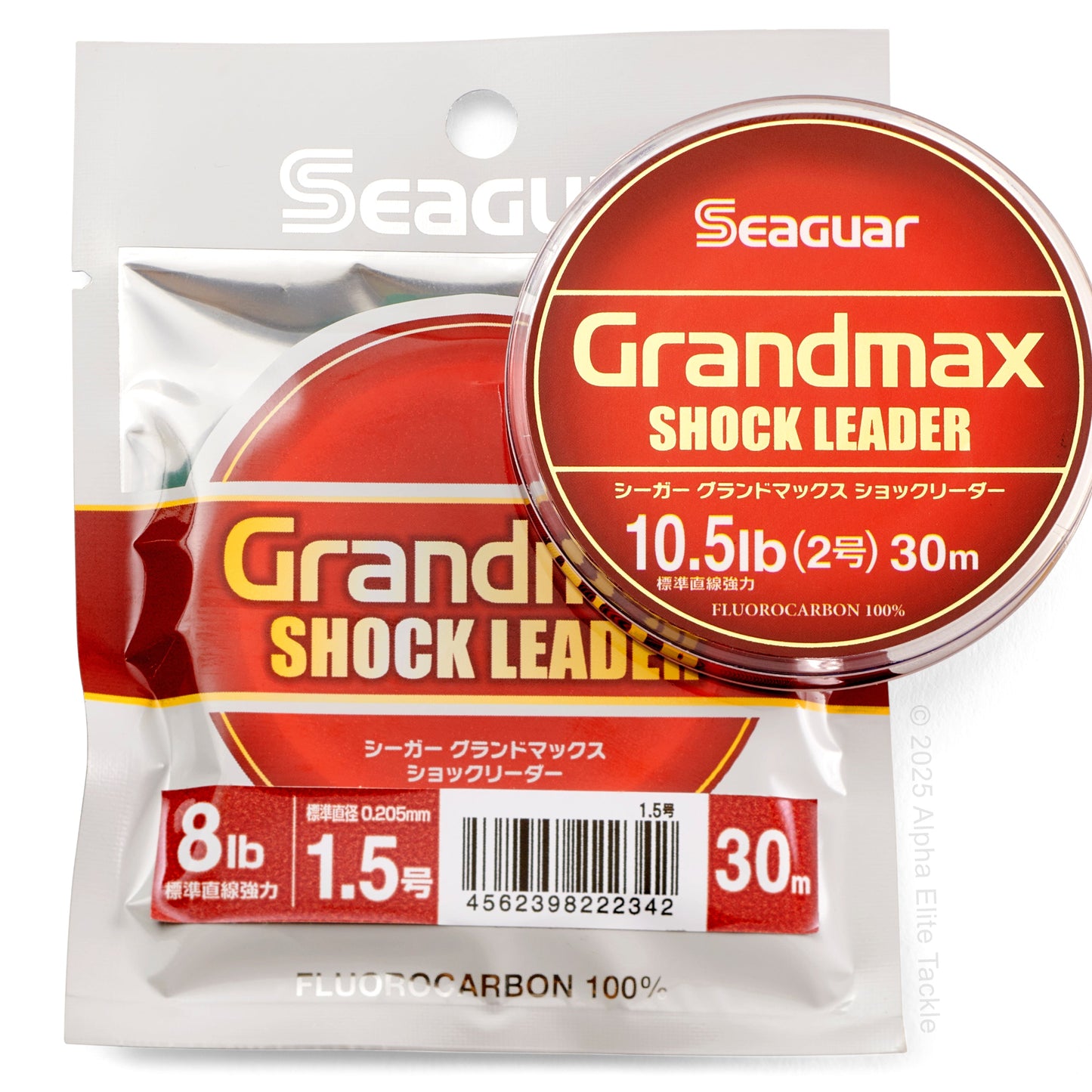 Seaguar Grandmax Shock Leader packaging on a white background