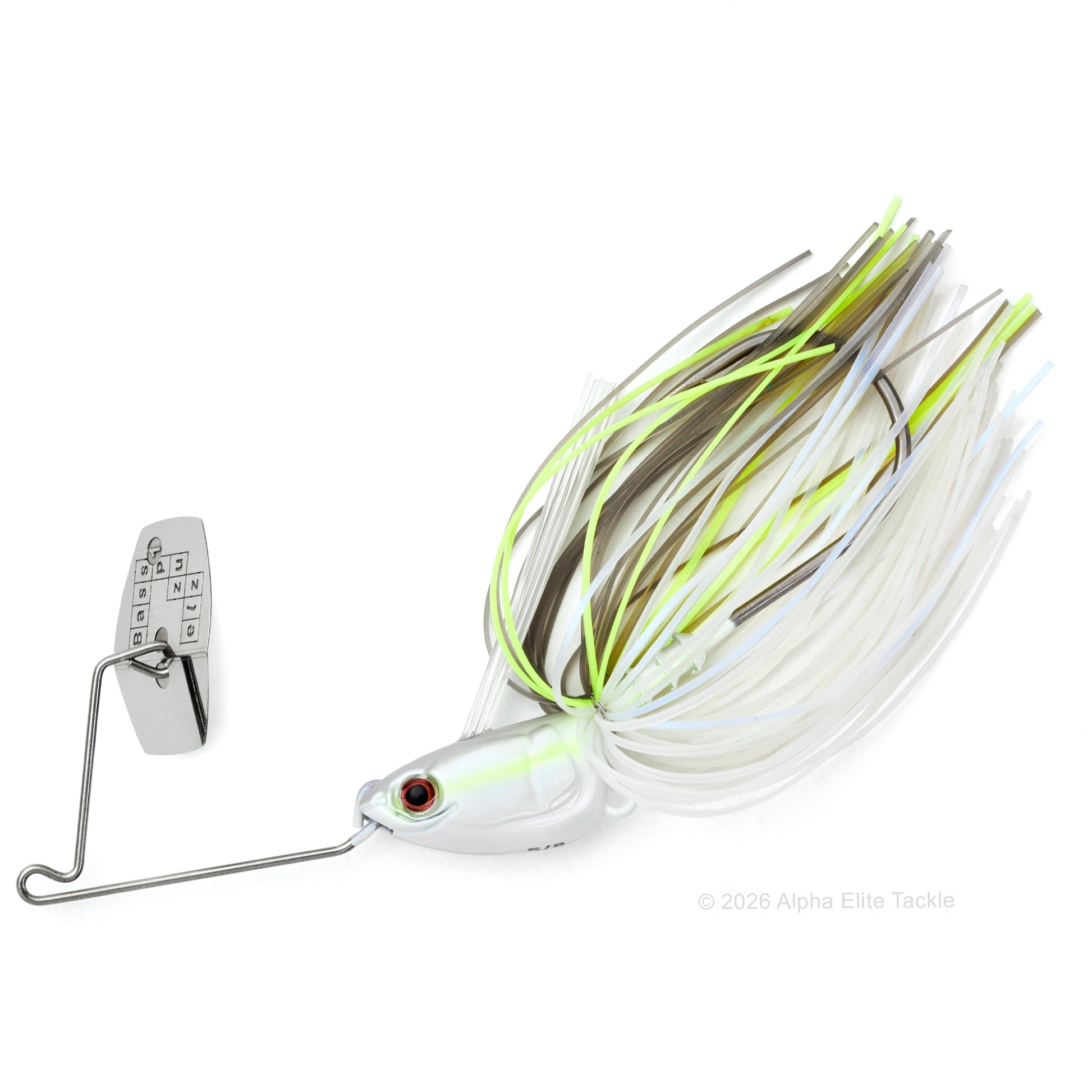 Bass Puzzle Grass Piece Flex Chartreuse Shad 5/8oz