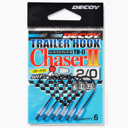 One package of the decoy chaser II trailer hook on a white background