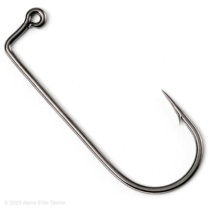 Close up of the Decoy Strong wire Jig 11B Strolling hook on a white background