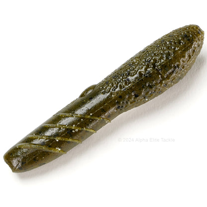 Close up of the Deps Cover Scat in the color Green Pumpkin on a white background