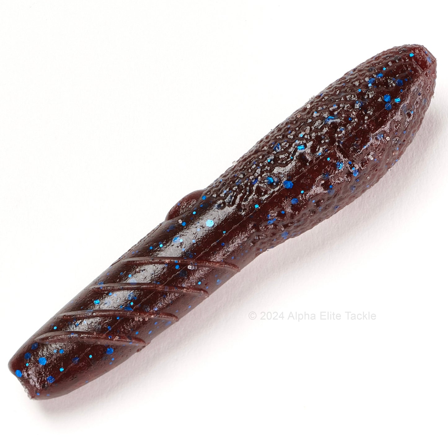 Close up of the Deps Cover Scat in the color Scuppernong blue flake on a white background