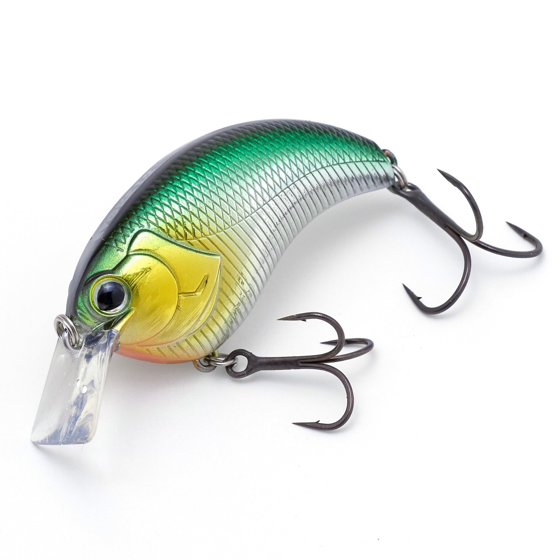 Deps Evoke 1.2 Squarebill Crankbait in the color Keta Hasu on a white background