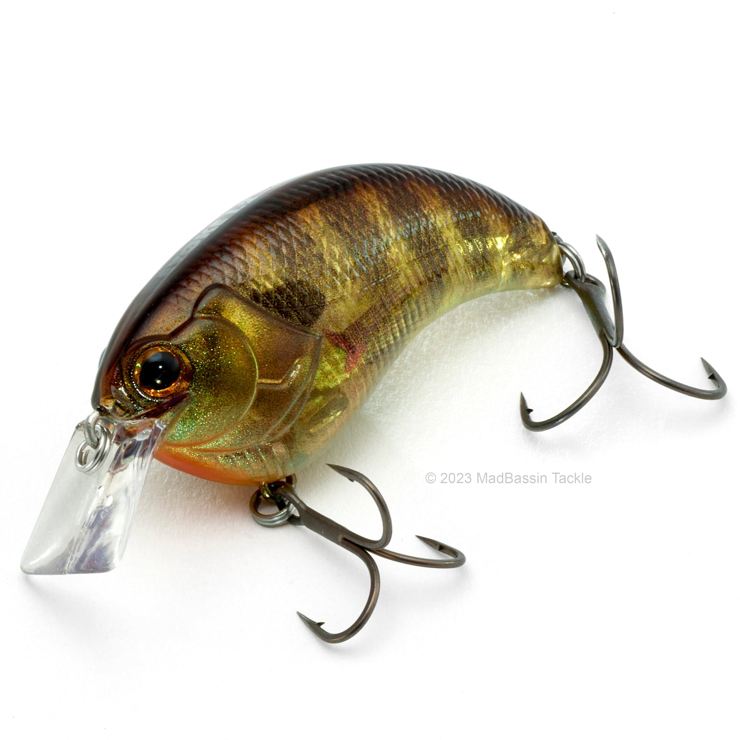 Deps Evoke 1.2 Squarebill Crankbait in the color Pond Gill on a white background