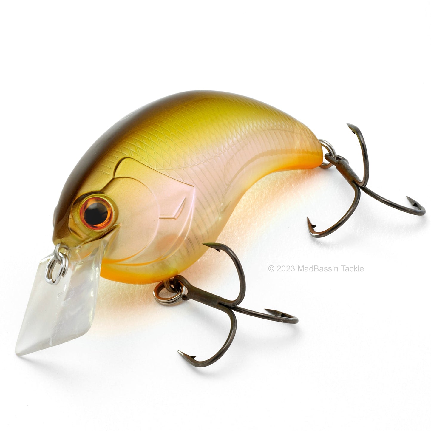 Deps Evoke 2.0 Squarebill Crankbait in the color Horizon Shad in on a white background