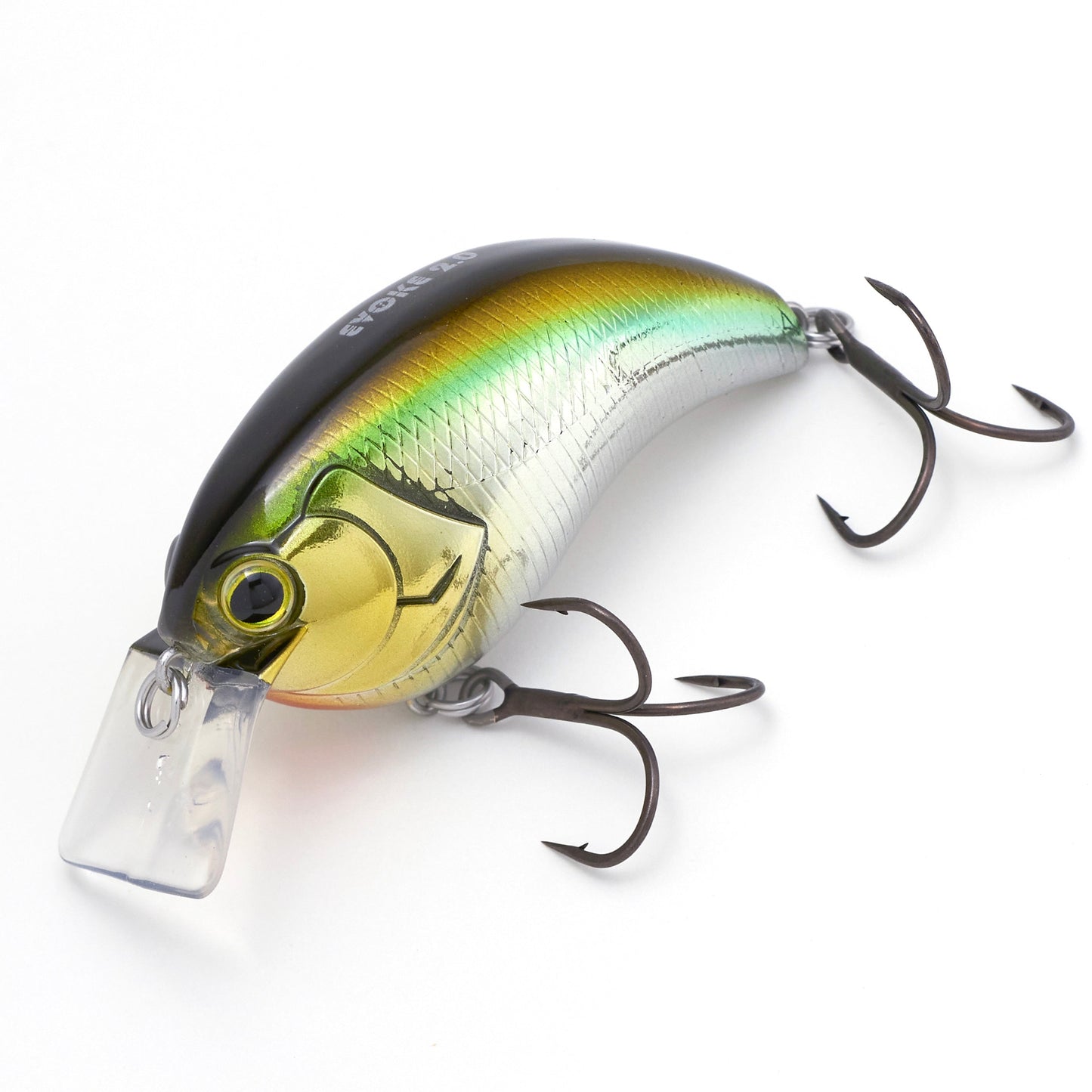 Deps Evoke 2.0 Squarebill Crankbait in the color Keta Hasu on a white background