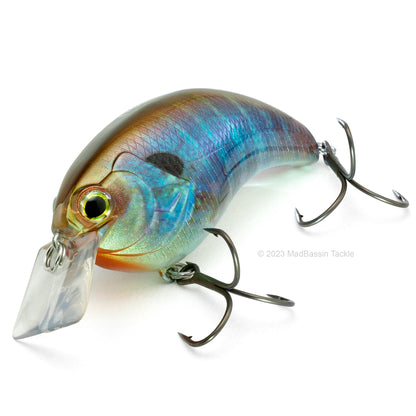 Deps Evoke 2.0 Squarebill Crankbait in the color Real Bluegill in on a white background