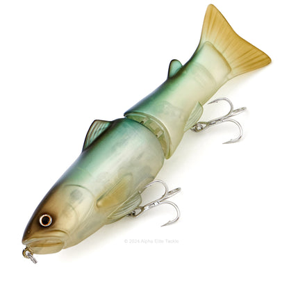 Deps New Slide Swimmer 175SS Swimbait in the color Ghost Ketabasu on a white background