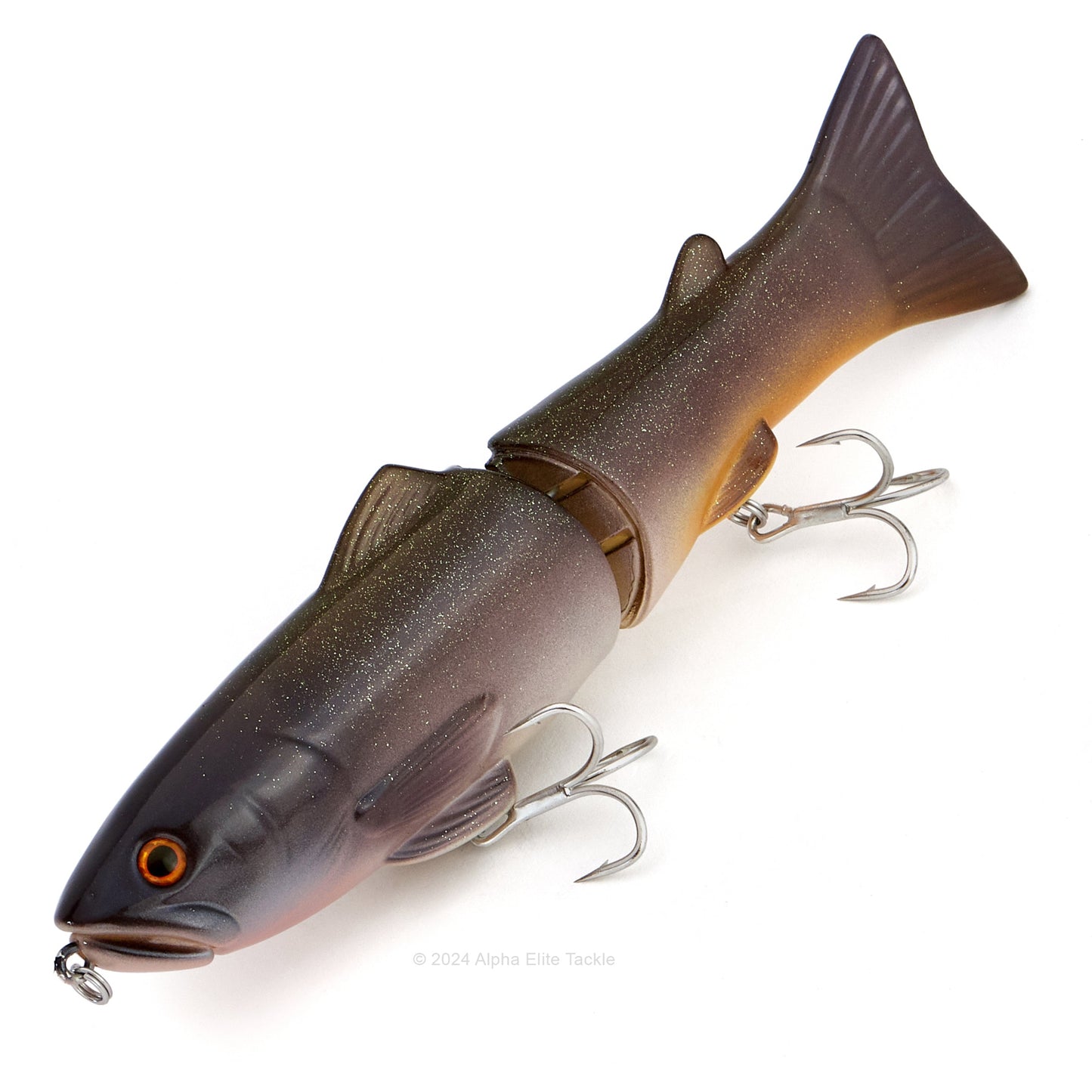 Deps New Slide Swimmer 175SS Swimbait in the color Glitter Carp on a white background