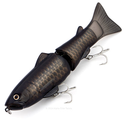 Deps New Slide Swimmer 175SS Swimbait in the color Nude Black on a white background