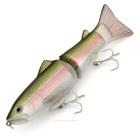 Deps New Slide Swimmer 175SS Swimbait in the color Rainbow Trout on a white background