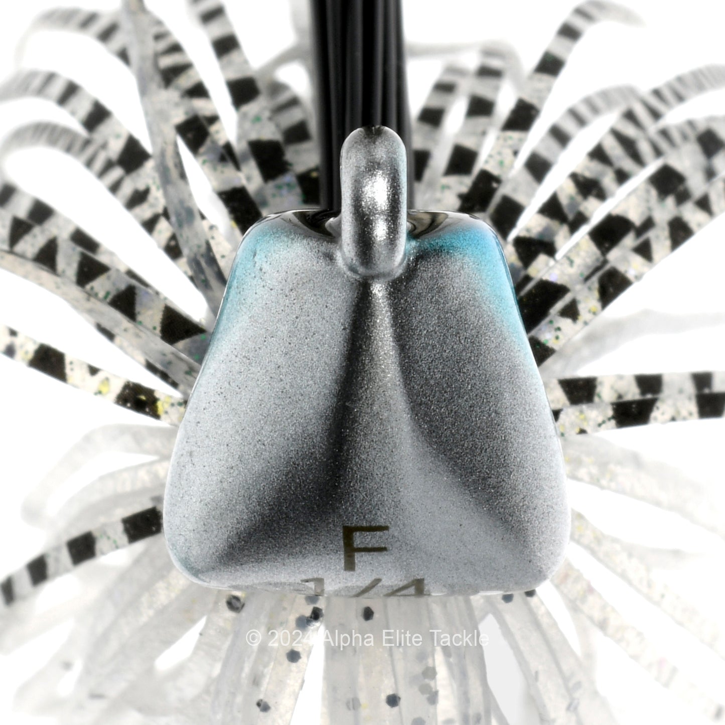 Close up of the head of the Evergreen Grass Ripper Jig