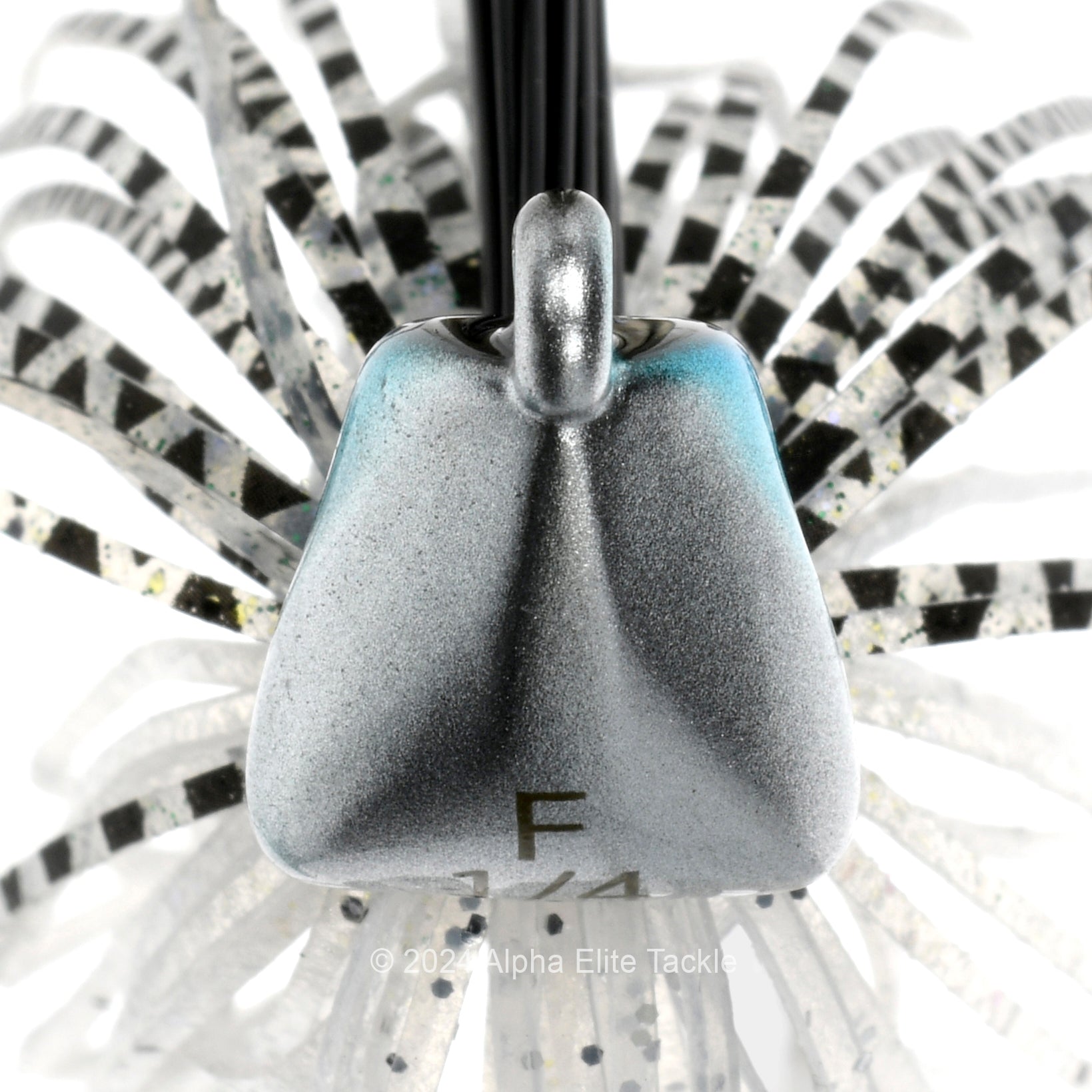 Close up of the head of the Evergreen Grass Ripper Jig