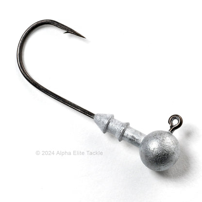 Close up of the Gamakatsu Horizon Head Strolling Jig Head on a white background