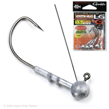 Jig Head with weed guard and Gamakatsu packaging on a white background