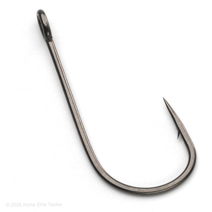 Fishing hook on a white background