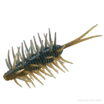 Single Hideup Coike Shrimp creature bait in the color Kakure Shrimp on a white background
