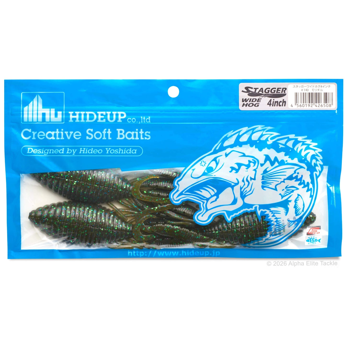 A package of the Hideup Stagger Wide Hog on a white background