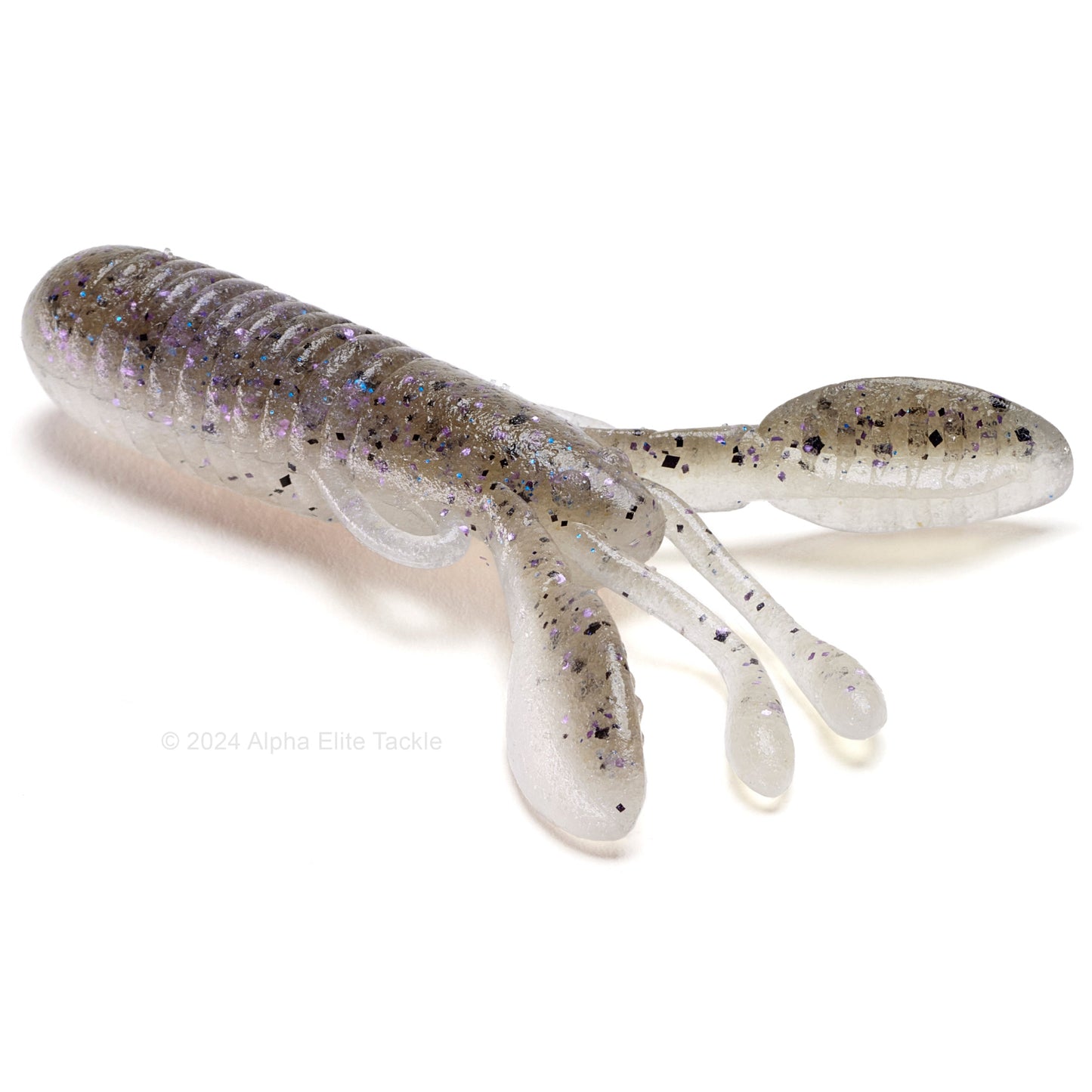 Close up of the Jackall Cover Craw in the color Dappi Crawon a white background