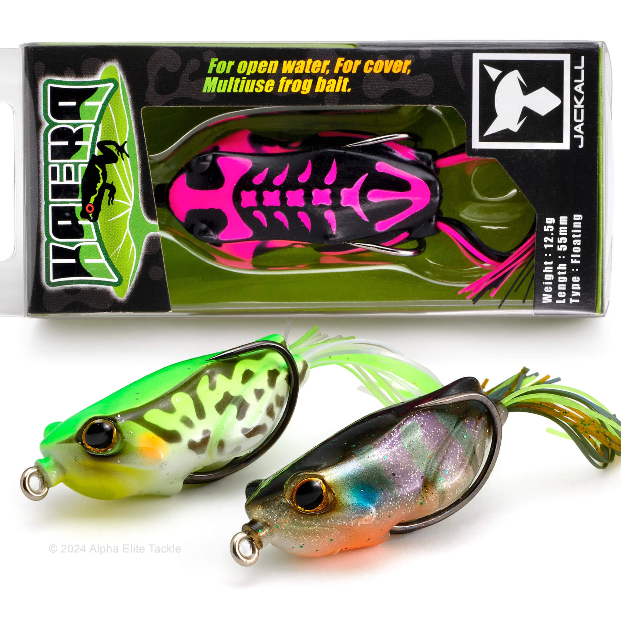 Hollow Body Frogs — JDM Bass Fishing Frogs | Alpha Elite Tackle
