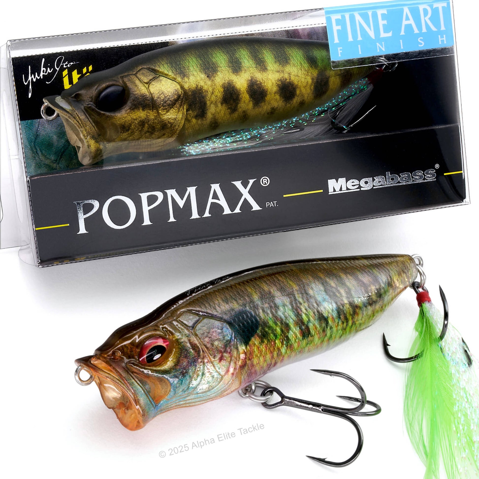 fine art fishing lures Megabass Bass Lure Pop-max FA Baby Snakehead