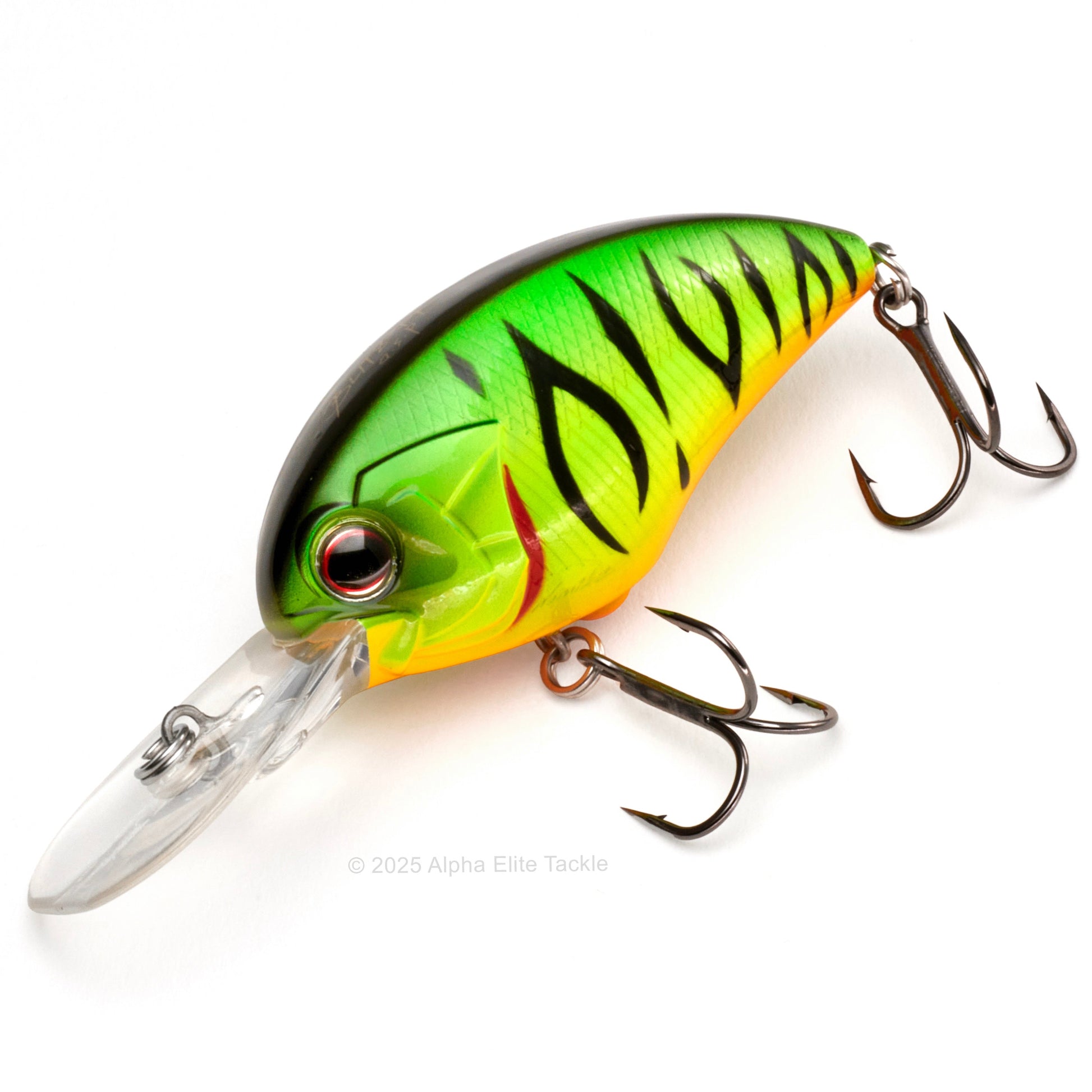 OSP Blitz DR Crankbait in the color Hot Tiger in on a white background