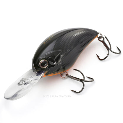 OSP Blitz DR Crankbait in the color cosmo black in on a white background