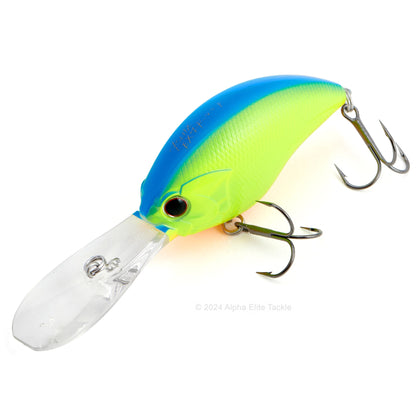OSP Blitz EX Dr Crankbait in the color Chart Blue Back on a white background