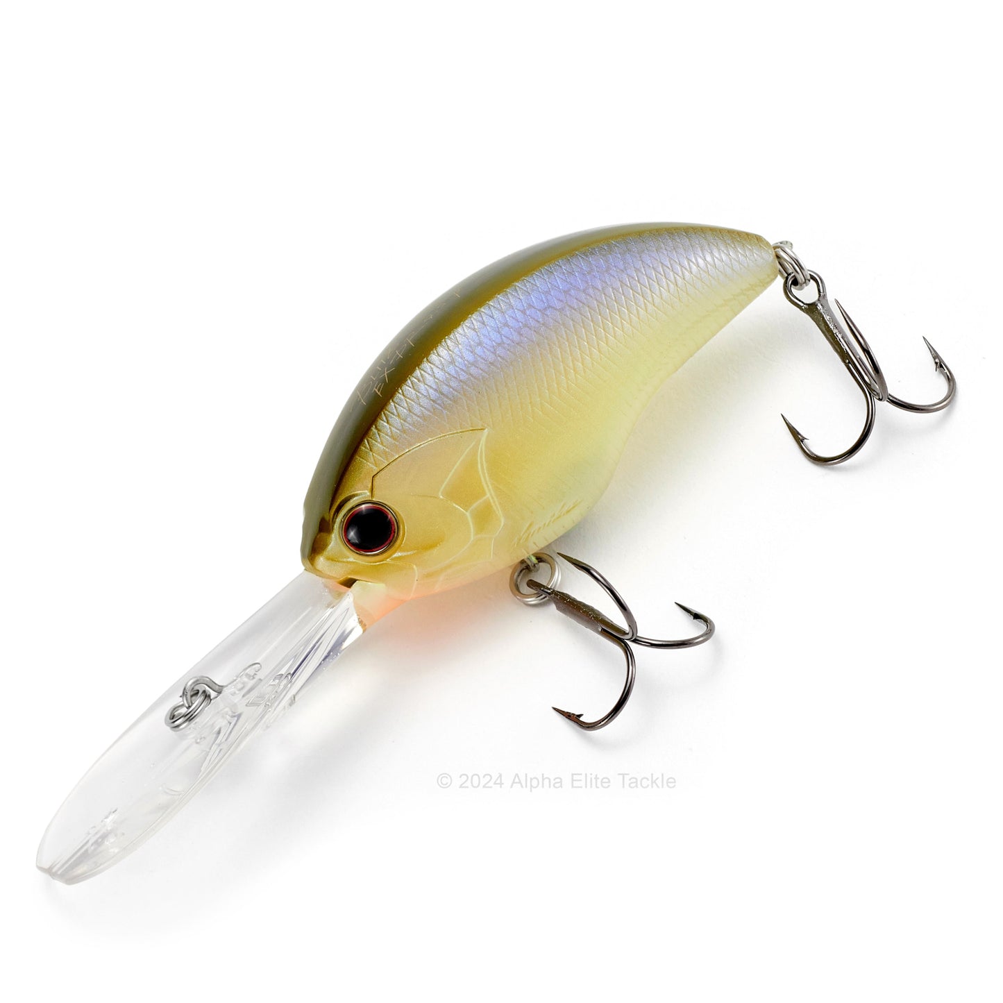 OSP Blitz EX Dr Crankbait in the color Chart Tasty Shad on a white background