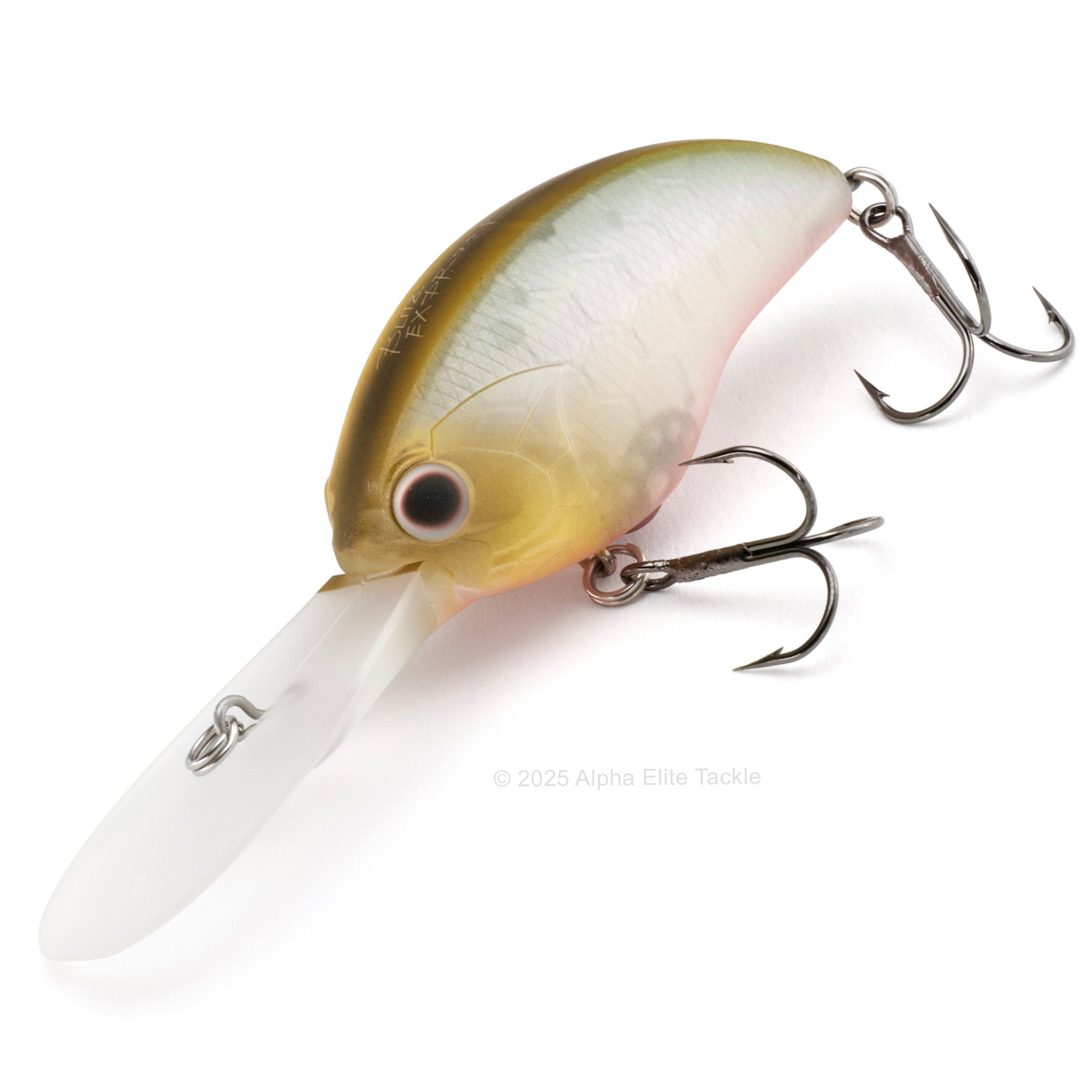 OSP Blitz EX Dr Crankbait in the color Matte Wakasagi on a white background