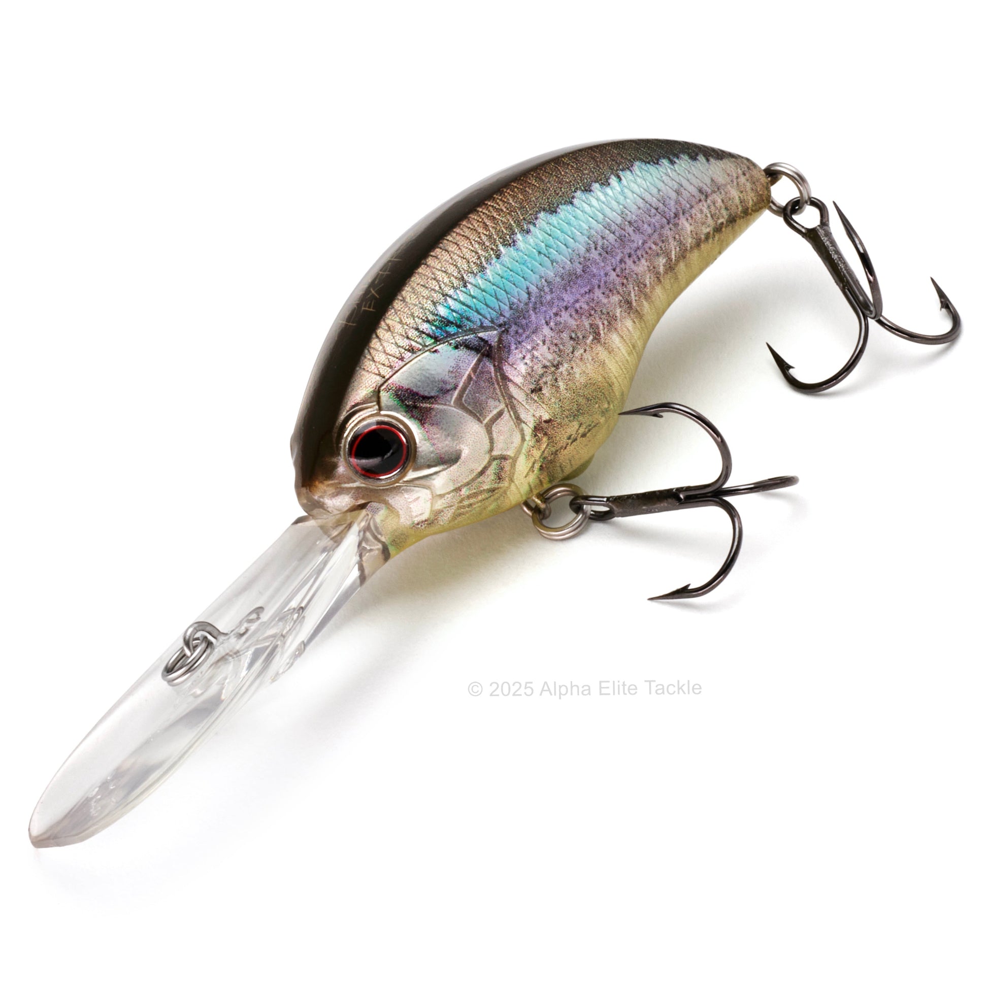 OSP Blitz EX Dr Crankbait in the color Real Gold Wakasagi on a white background