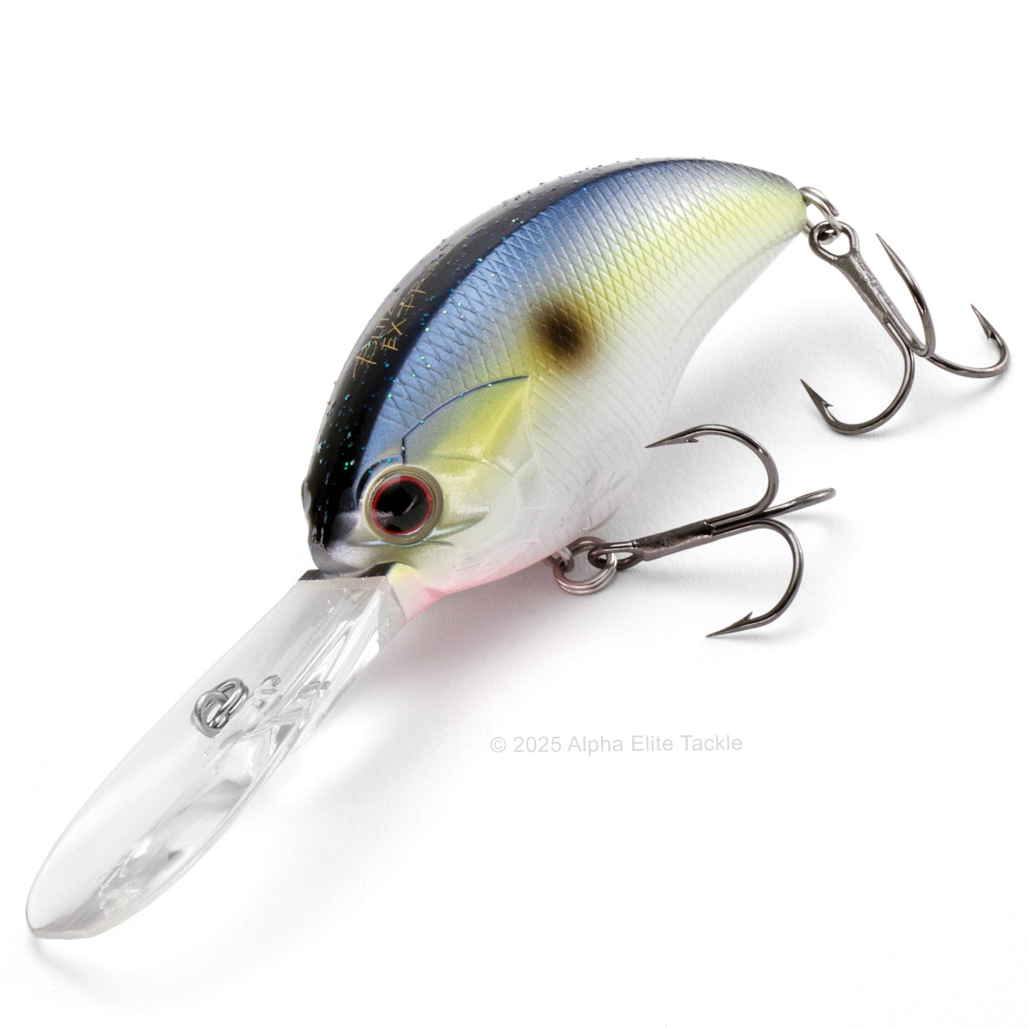 OSP Blitz EX Dr Crankbait in the color Sexy Shad on a white background