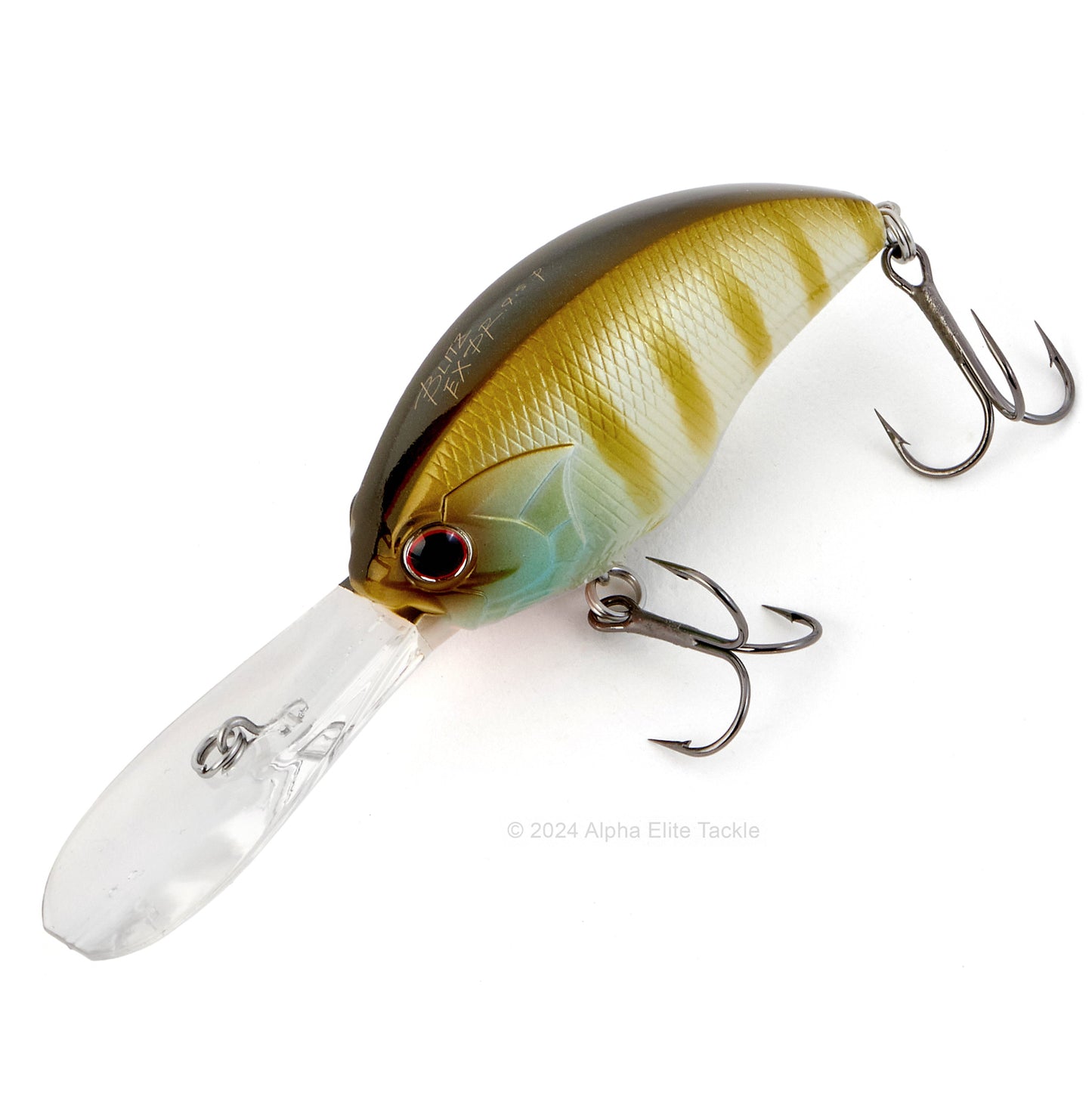 OSP Blitz EX Dr Crankbait in the color Sunny Gill on a white background