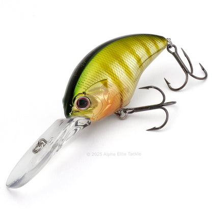 OSP Blitz Max Dr Crankbait in the color Green Gill on a white background