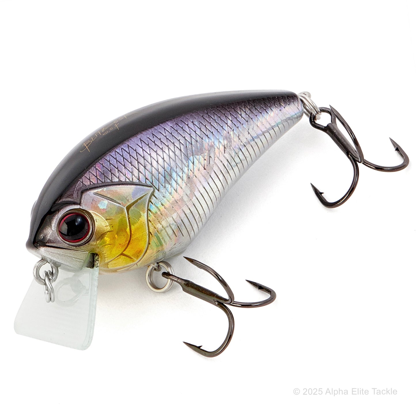 OSP Blitz SSR Crankbait in the color crystal blue shiner on a white background
