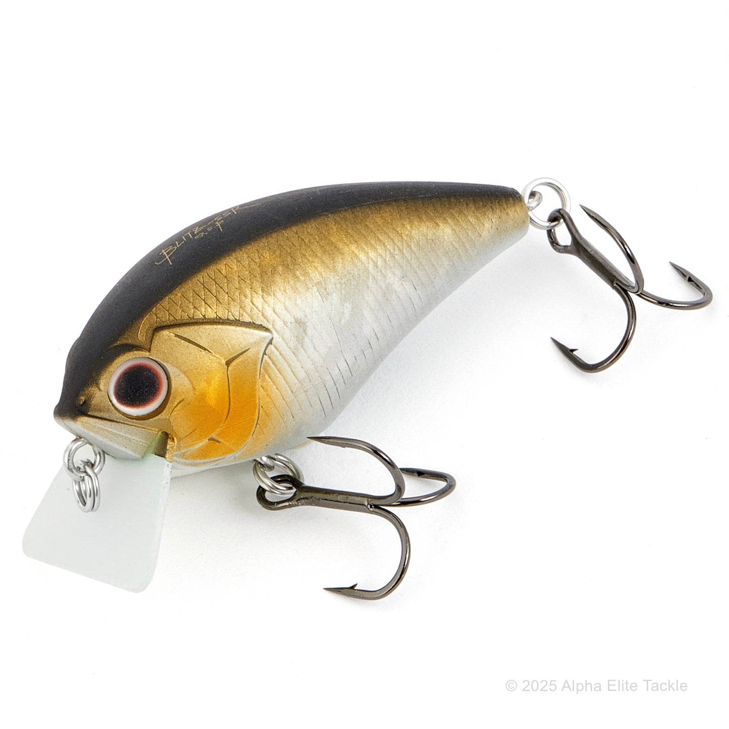 OSP Blitz SSR Crankbait in the color Matte Shad on a white background