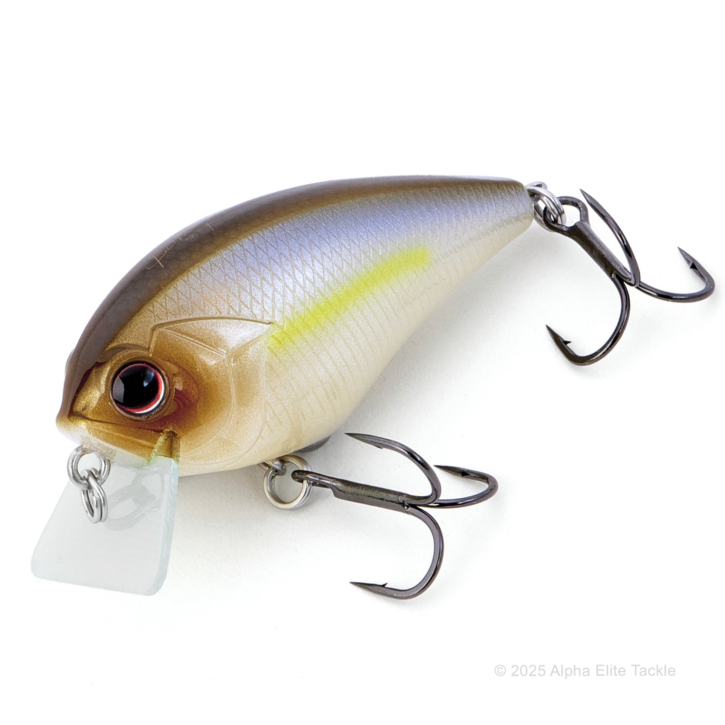 OSP Blitz SSR Crankbait in the color Tasty Shad Bone on a white background