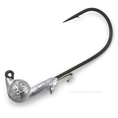 close up of one owner cultiva range roller jig head on a white background