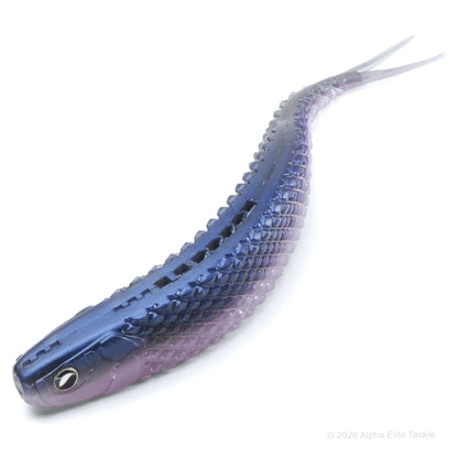 Raid Japan Super Fish Roller with a pale blue back and rose tint belly
