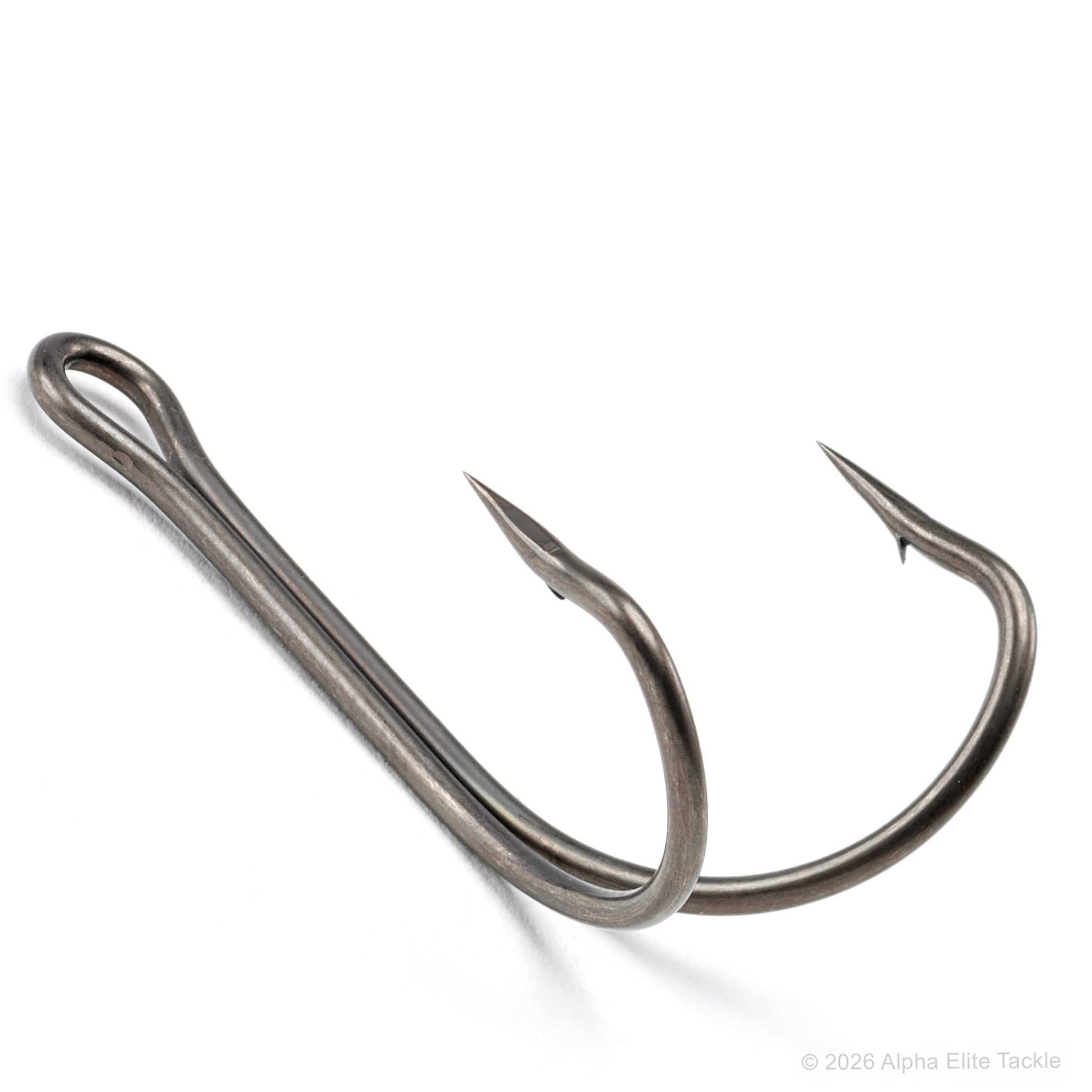 Single Ryugi Custom Frog Double Hook on a white background