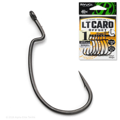 Fishing hook with packaging on a white background