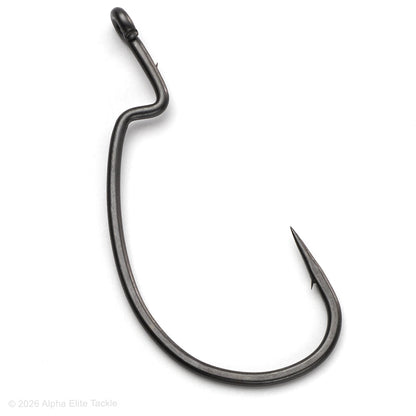 Fishing hook on a white background