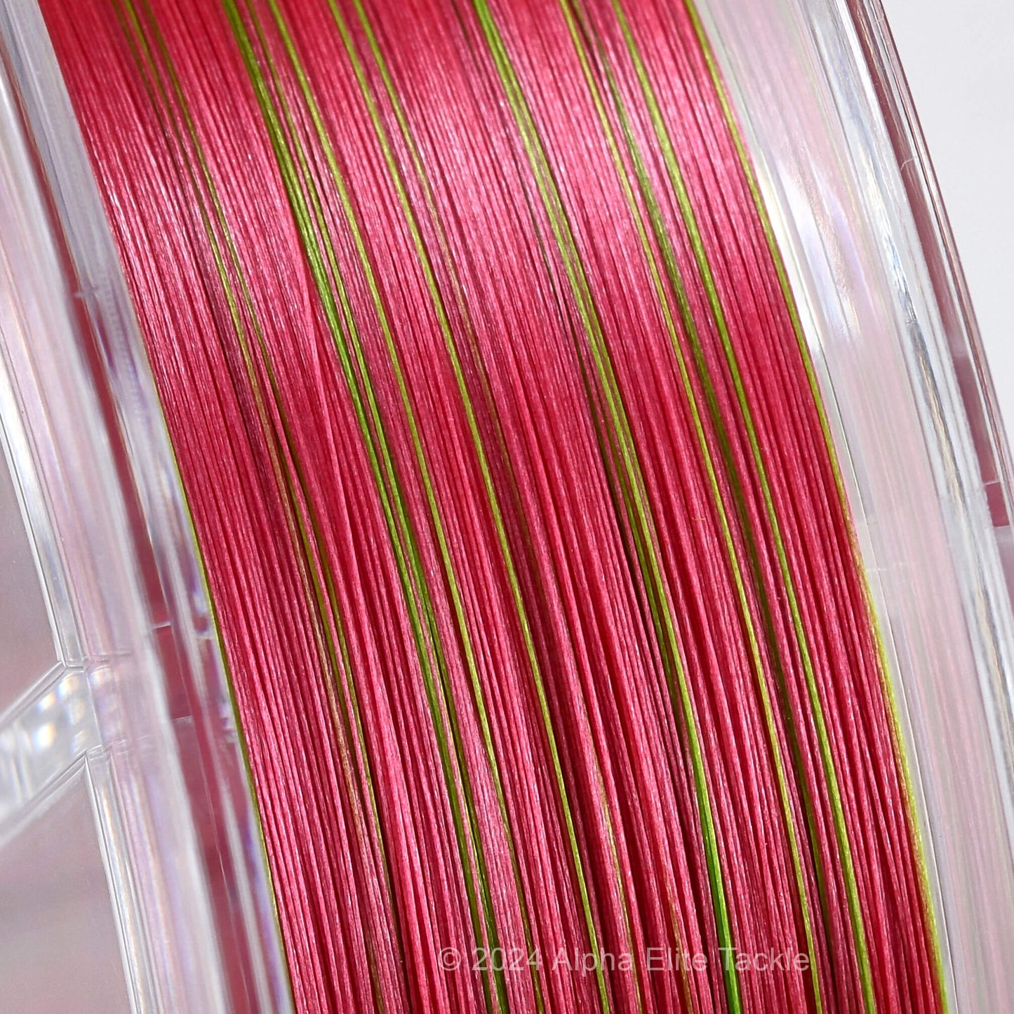 Close up of Seaguar Grandmax PEx8 Lure Edition Micro Braid fishing line