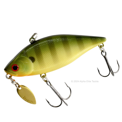 Close up of the Valley Hill LV500 Lipless Crankbait in the color Green Gill Bone.