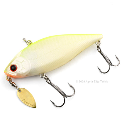 Close up of the Valley Hill LV500 Lipless Crankbait in the color Lime Bone.