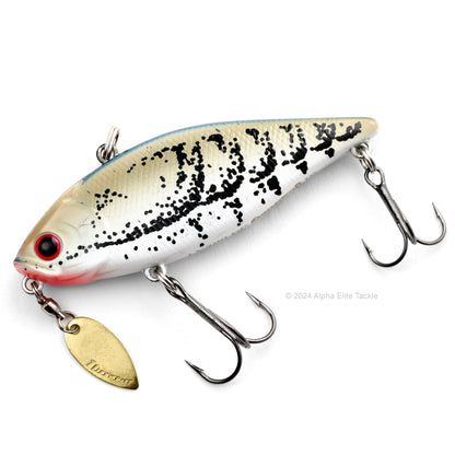 Close up of the Valley Hill LV500 Lipless Crankbait in the color Zaiza Bronzeback.
