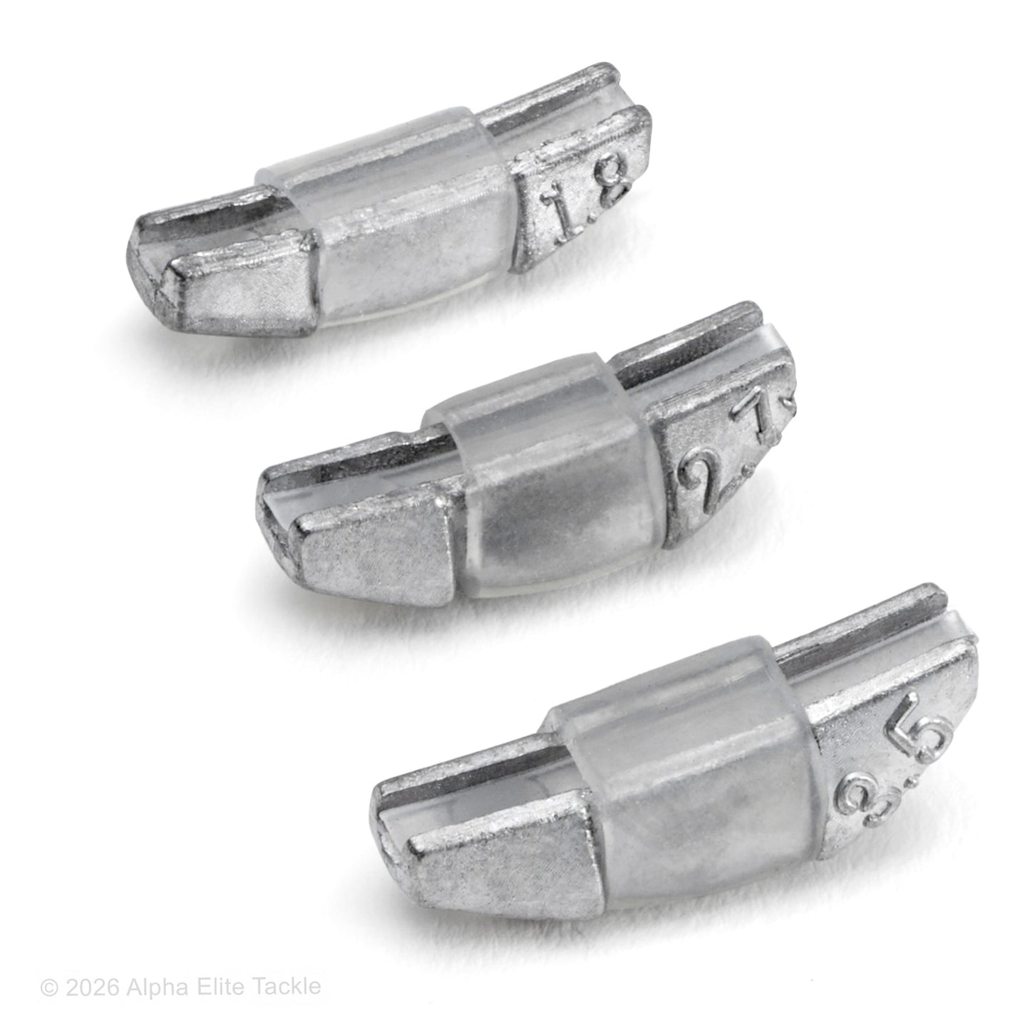 Set of 3 Varivas Hook Set Sinkers used for swimbait hooks